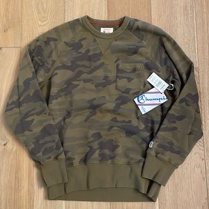Todd Snyder Fatigue Camo Pocket Sweatshirt